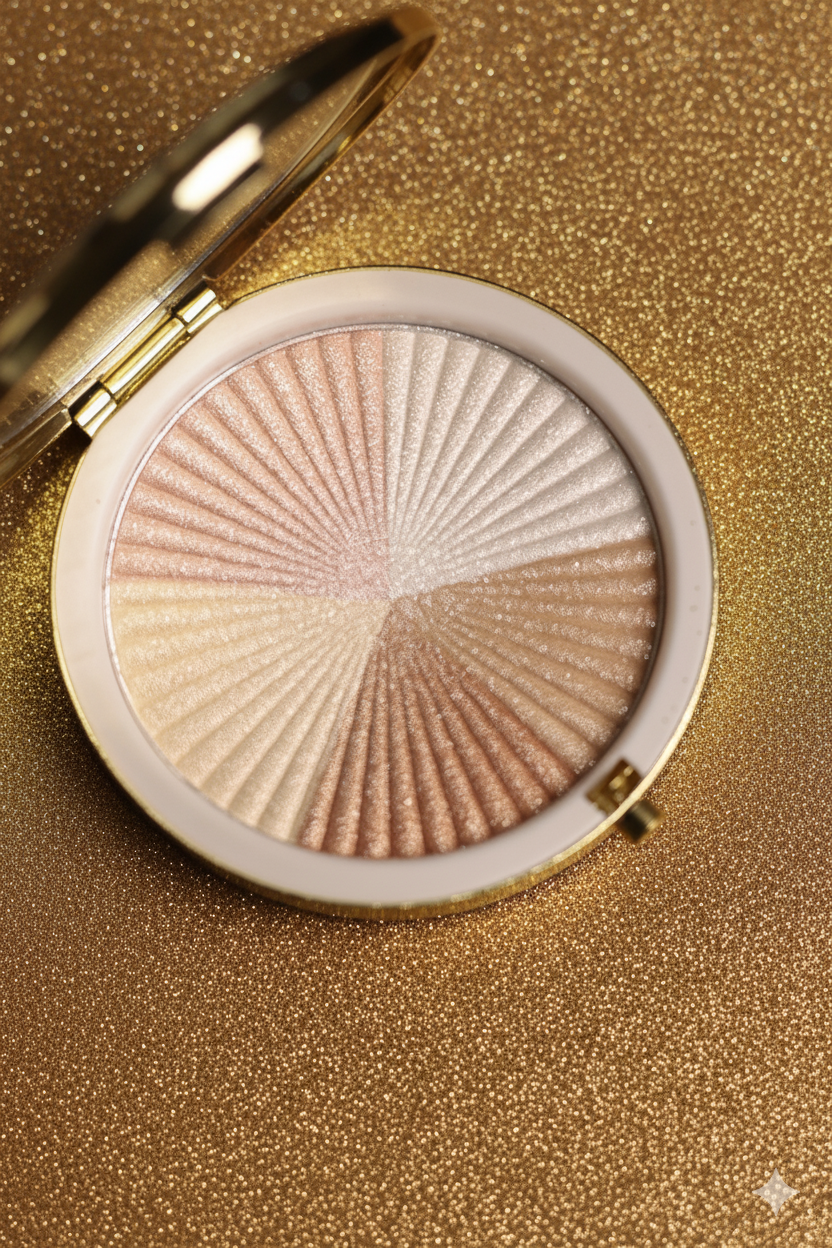 Luminous Mini Highlighter Palette — Glazed