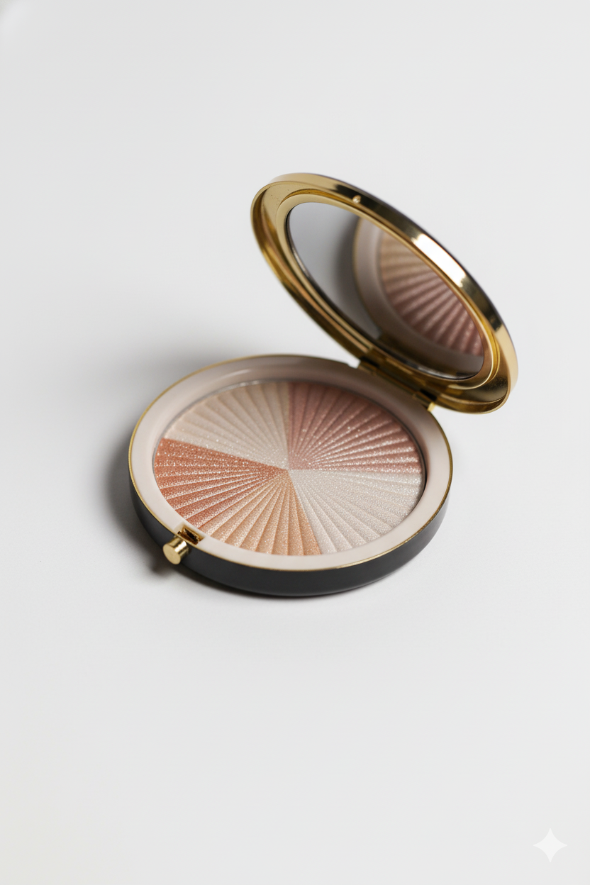 Luminous Mini Highlighter Palette — Glazed